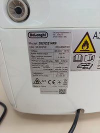 Deshumidificador De’Longhi Tasciugo AriaDry DEXD214RF