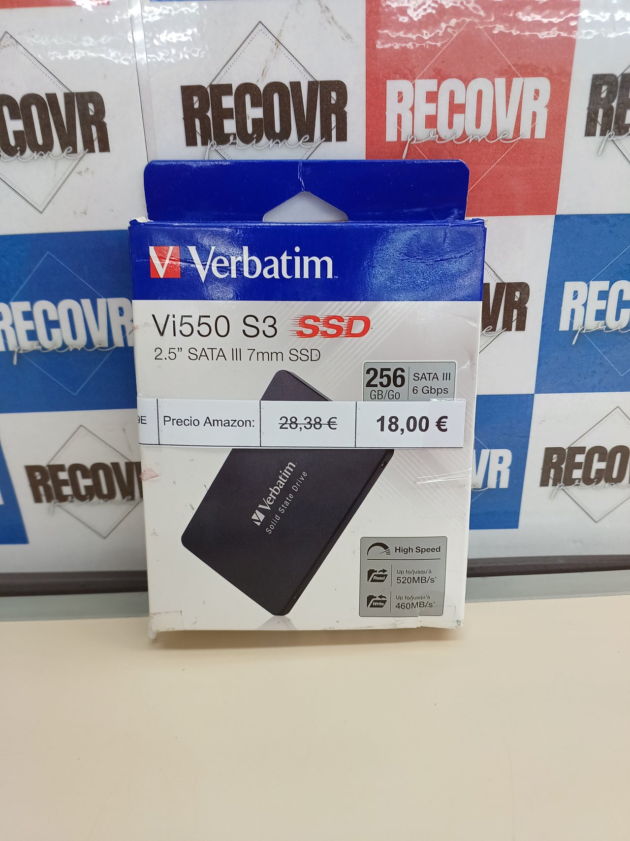 SSD Verbatim Vi550 2.5" 256GB SATA III
