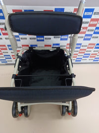Thumbnail for Mobiclinic®, Andador Plegable, Carro de la Compra con Asiento, Coliseo, Monomando, Acero, Gran Cesta, Respaldo y Acolchado, Sistema Frenado, Ruedas 360º, Negro