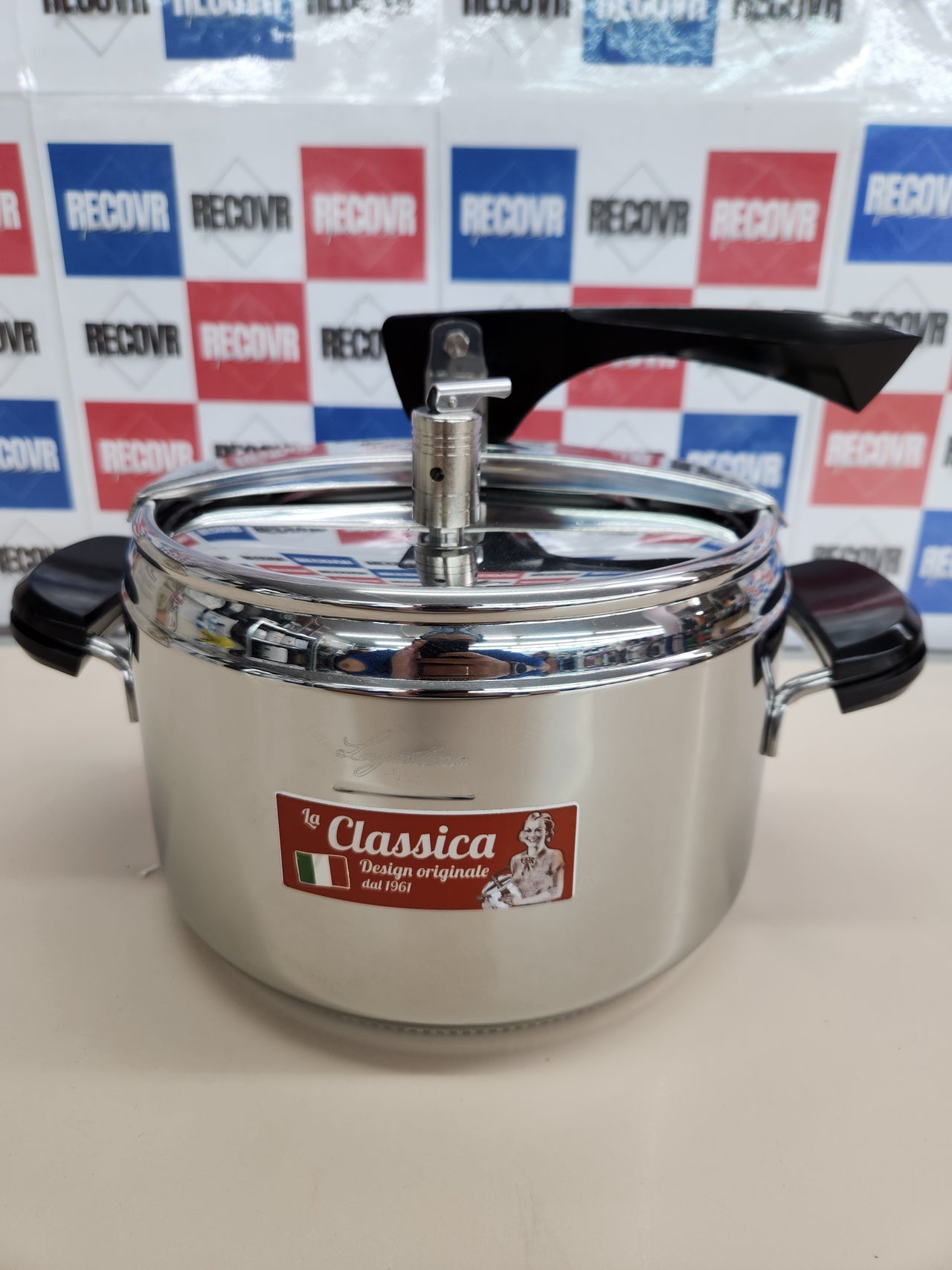 Olla a presión 22 cm, capacidad 5L, Lagostina