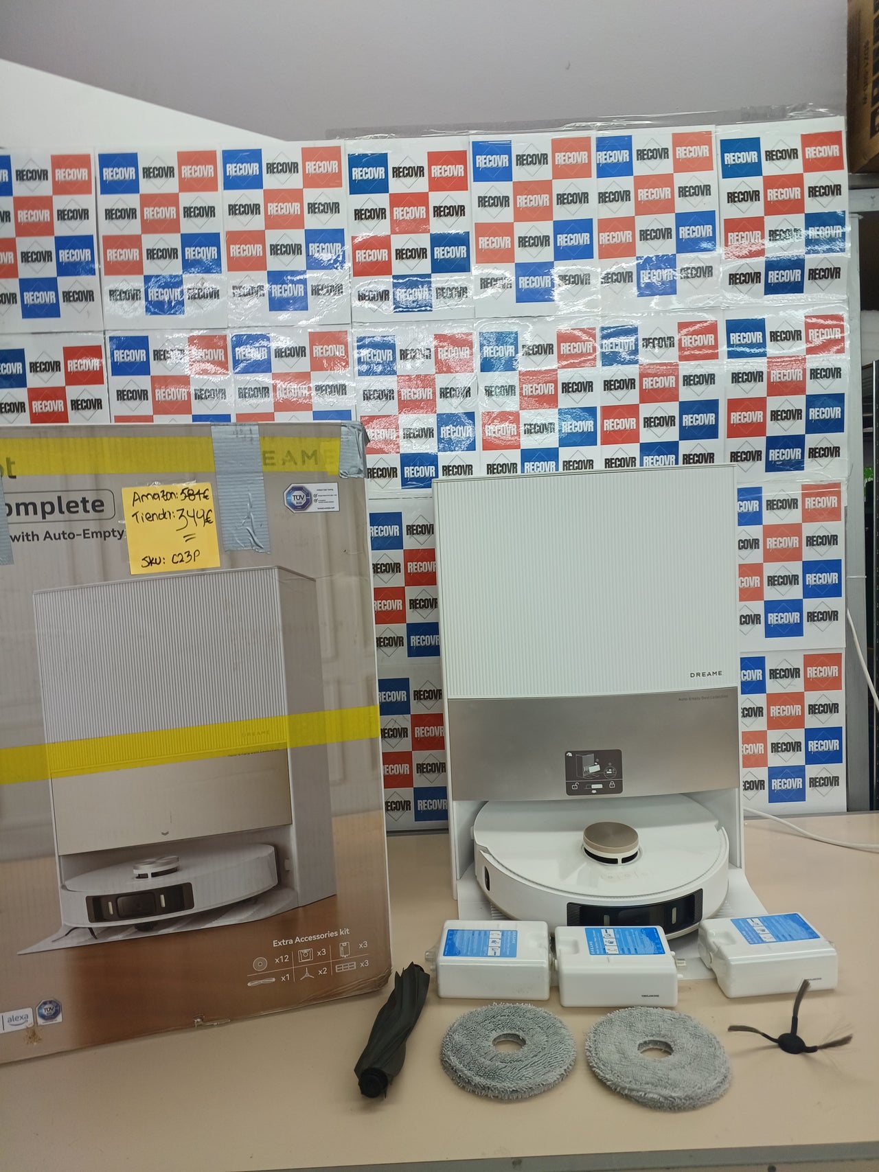 Robot Aspirador Dreame L20 Ultra Completo con Base de Autovaciado