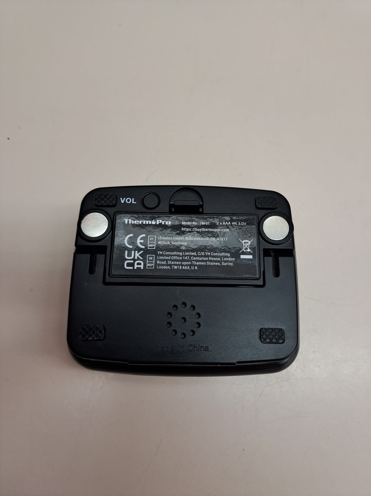 Temporizador cocina digital magnético LCD alarma TM01 ThermoPro
