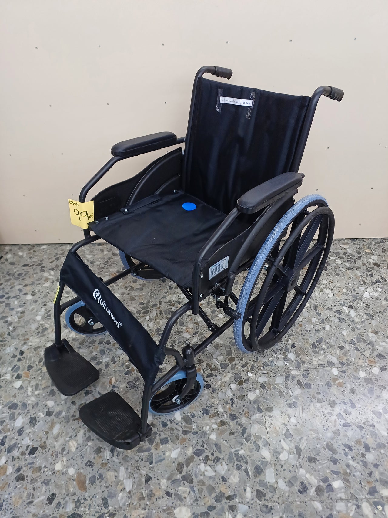 Silla de Ruedas plegable 46cm QUIRUMED EASY STYLE