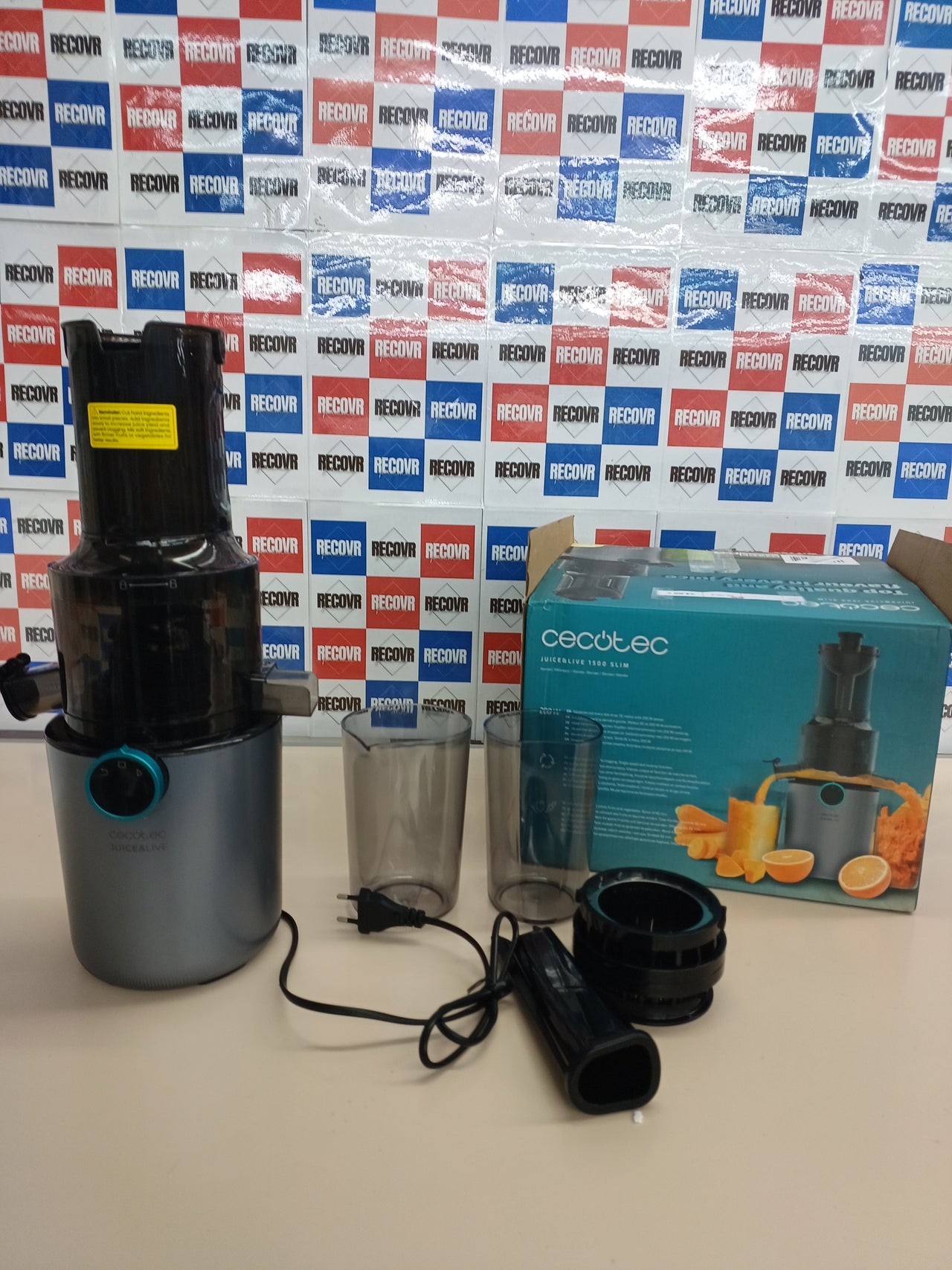 Licuadora prensa fría 200W boca 82 mm Cecotec