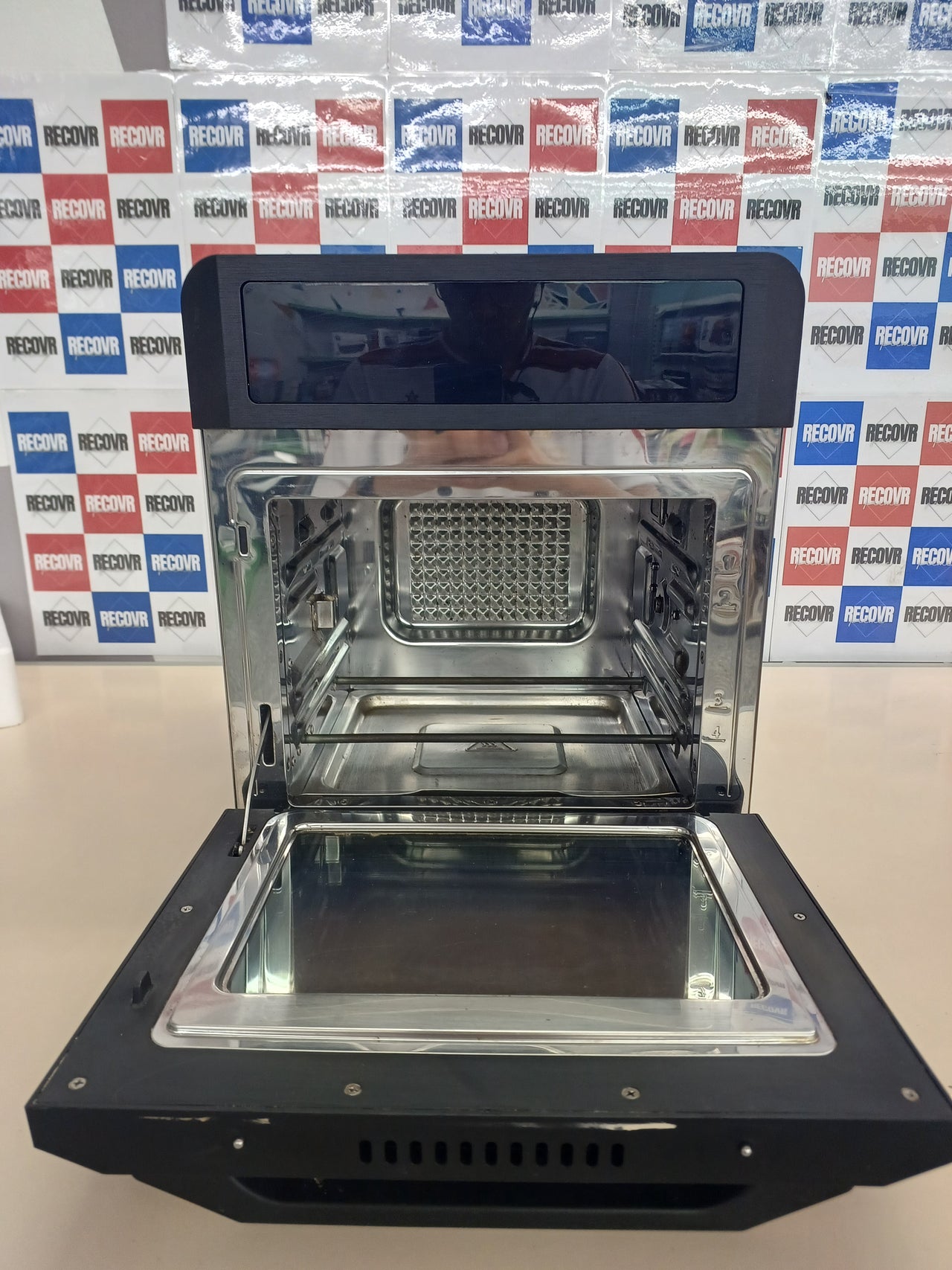 Freidora Aire 12L, 11 Multifunciones, Air Fryer Doble Resistencia 30-220°C, 7 Accesorios, 50+ Recetas, Ventana, Freidora sin Aceite  Horno de Sobremesa, Pantalla Táctil LED, 1800W COSORI
