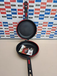 Sartén doble tortilla 26 cm aluminio fundido – BRA