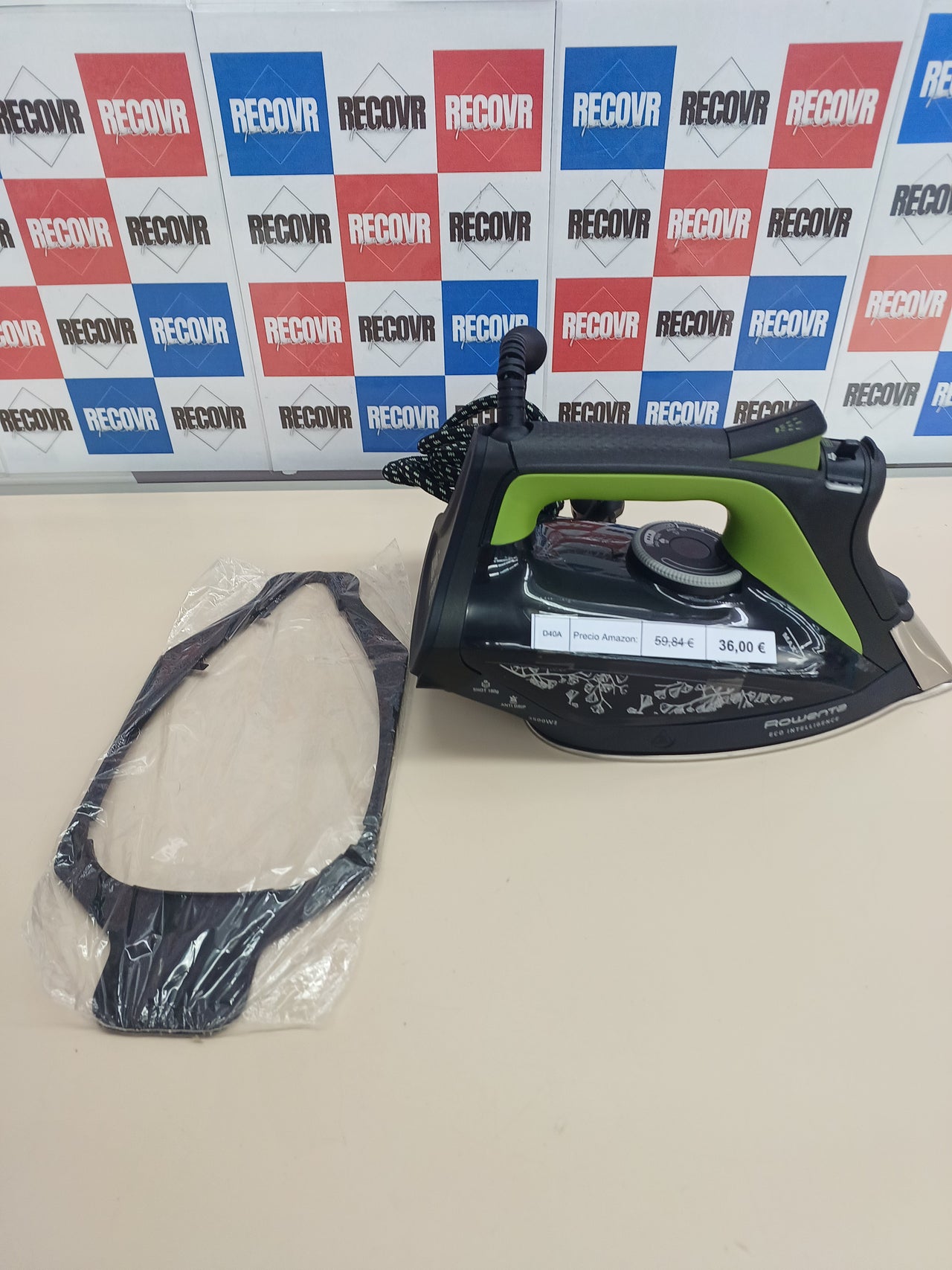 Plancha vapor 2500 W, rápida y eficiente ROWENTA