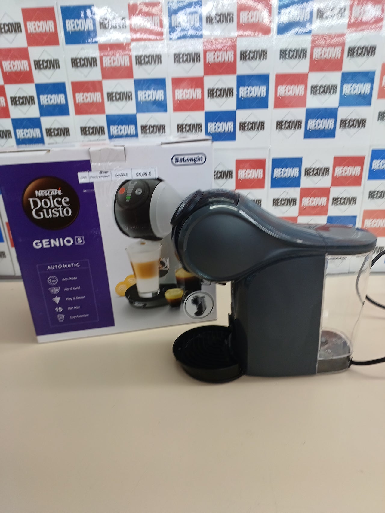 Cafetera cápsulas compacta 1600W depósito 0,8L - De'Longhi