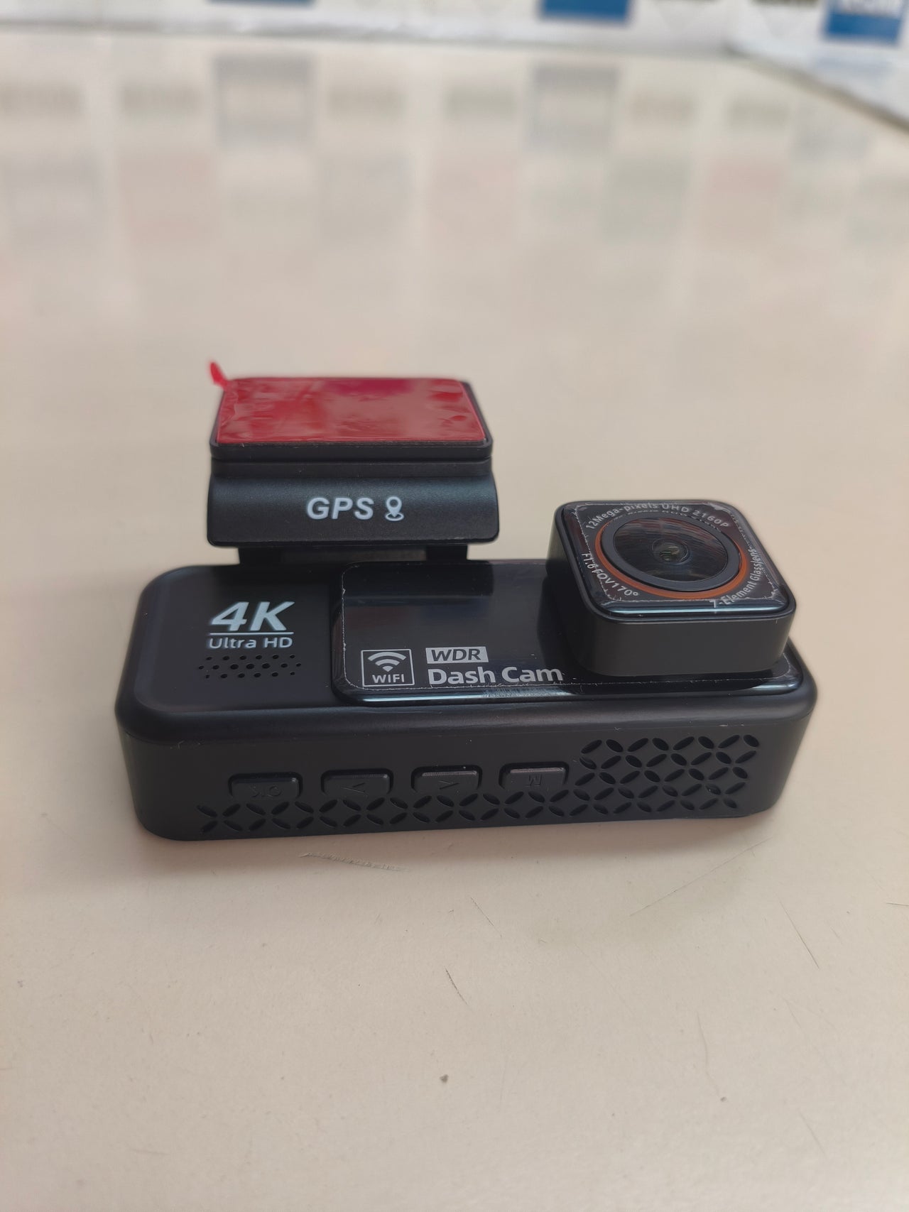 Dashcam 4K+2K delantera/trasera, WiFi, GPS, ADAS, 64 GB