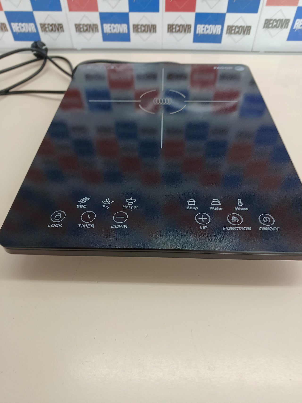 Placa inducción 2000W 6 funciones táctil ultra slim - Fagor