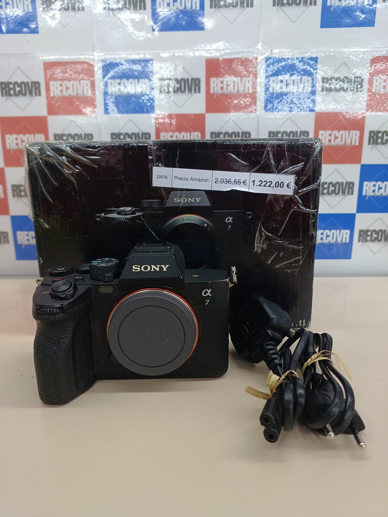 Cámara Full-Frame Sony Alpha 7 IV – 4K 60p