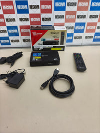 Decodificador satélite con tarjeta Tivùsat incluida