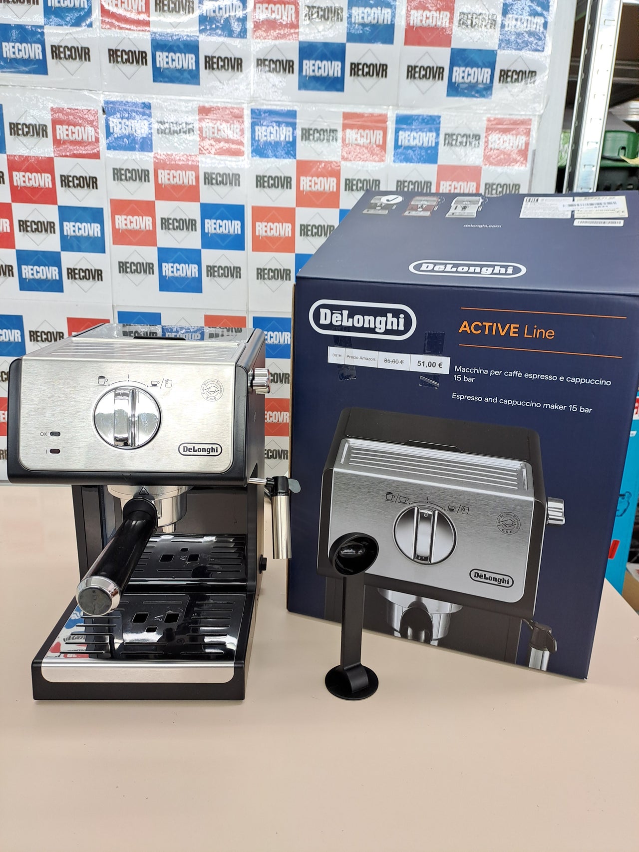 Cafetera De longhi expreso Active line