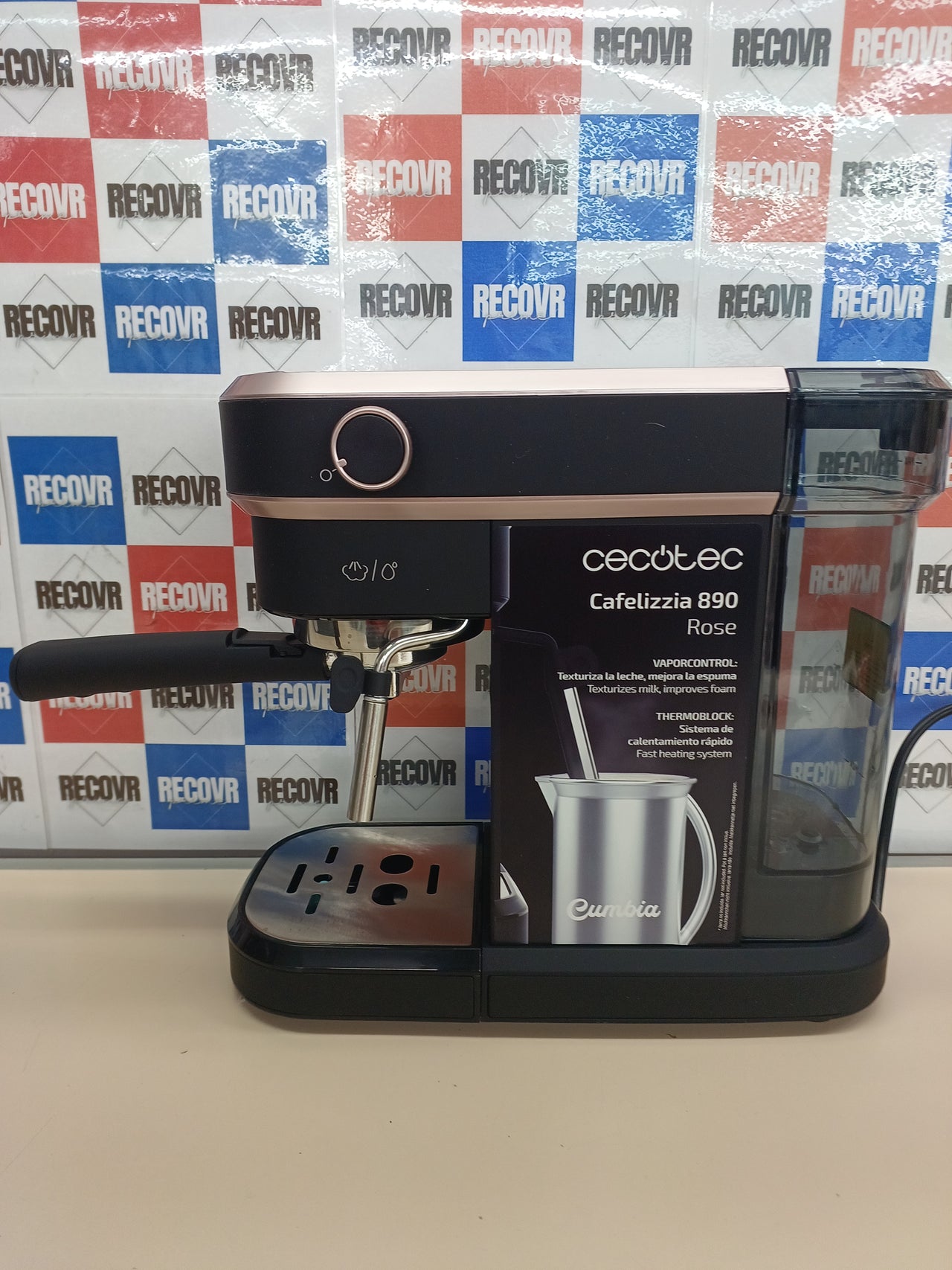 Cafetera espresso y cappuccino 20 bares 1350 W 1,2 L – Cecotec