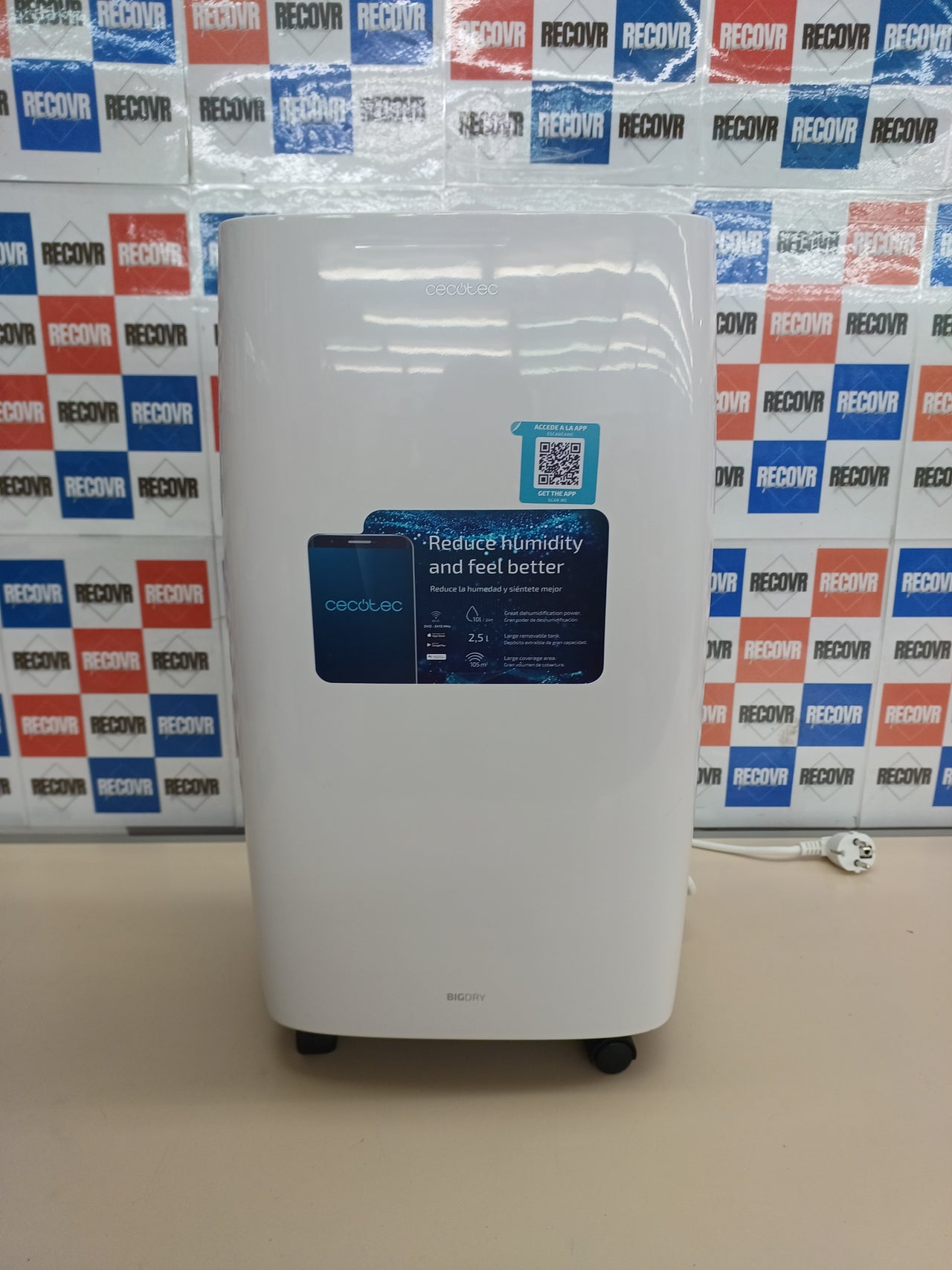 Deshumidificador Cecotec Big Dry 4000 Expert WiFi