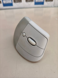 Ratón vertical ergonómico Logitech Lift, blanco