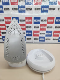 Plancha 2400W Sin Cable Supreme Steam Cordless, Suela de Cerámica, Plancha Inalámbrica, Golpe Vapor 135g, Antical, Antigoteo, Apagado Automático, Morado y Blanco - 23300-56 Russell Hobbs