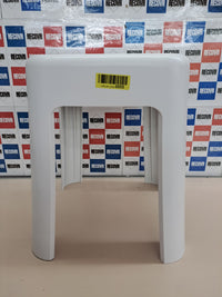 Taburete baño polipropileno blanco Alaska Wenko