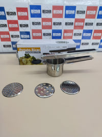 Prensa patatas inox hicoosee con 3 discos