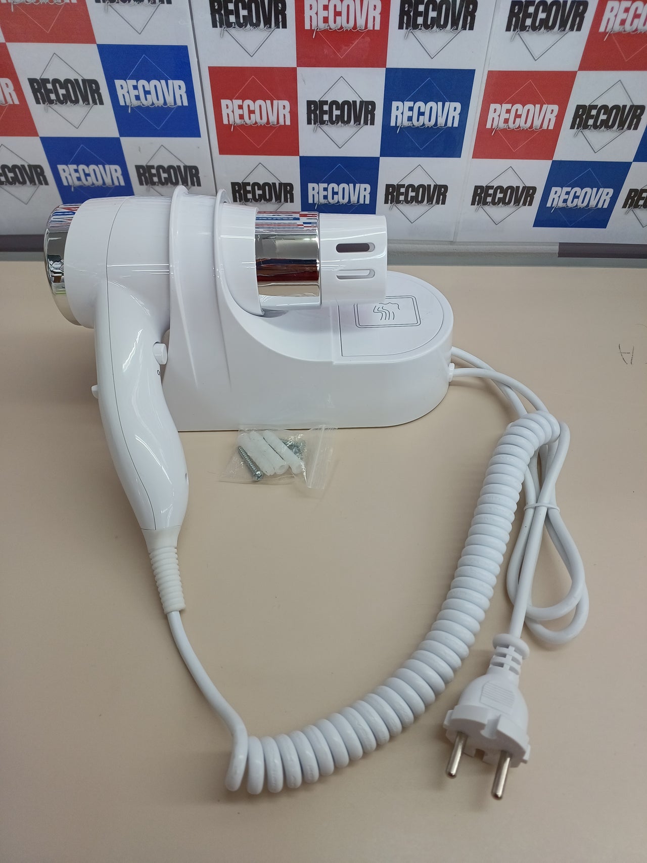Secador de Pelo para Hoteles – 1600 W, Blanco BAKAJI
