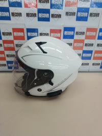 Casco jet Bluetooth intercom Sena Outstar S XL blanco