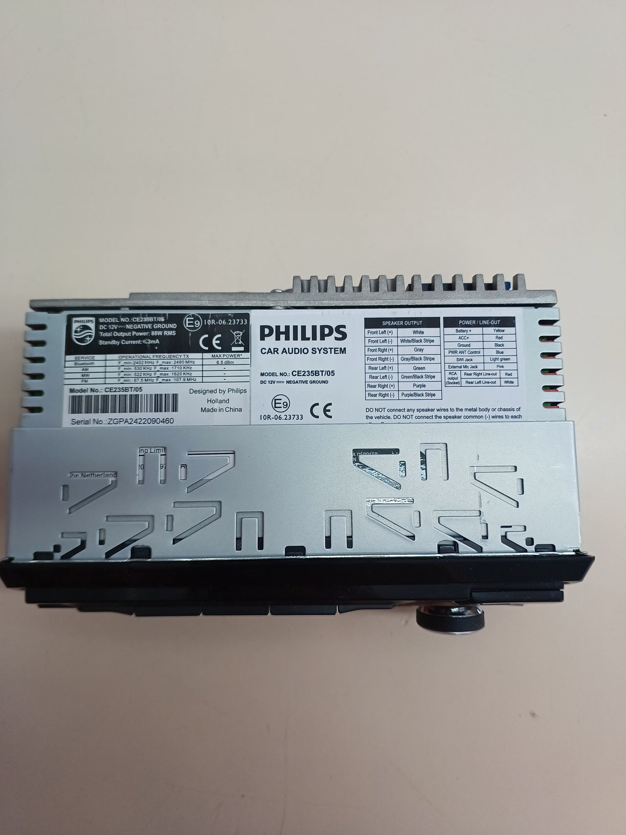 Autoradio Bluetooth USB MP3 manos libres Philips