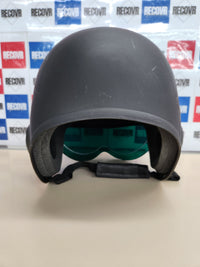 Casco Top Gun negro deluxe con visera ajustable Smiffys