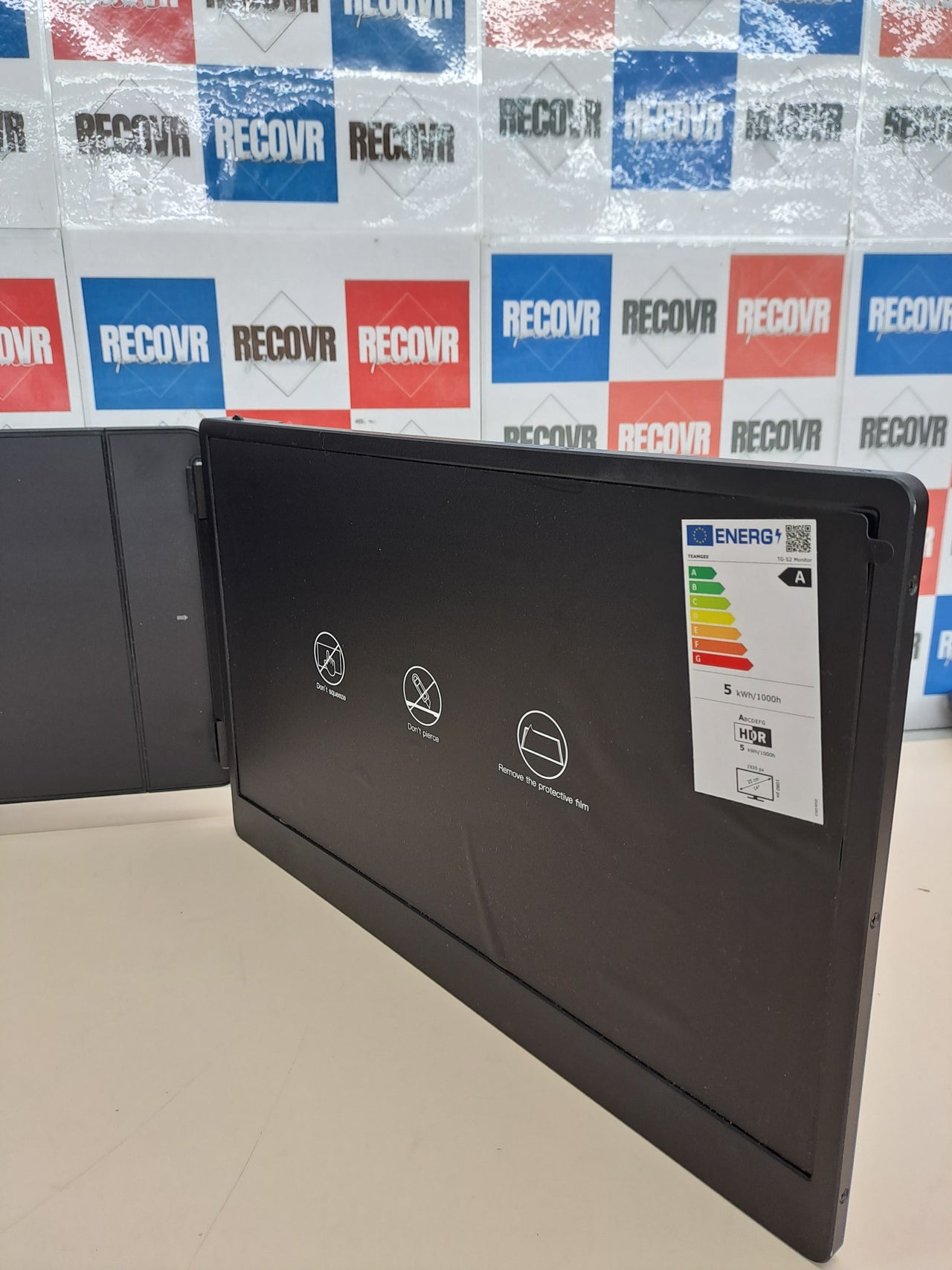 Monitor Portátil, 14" FHD 1080P IPS Extensor Pantalla Portátil Teamgee
