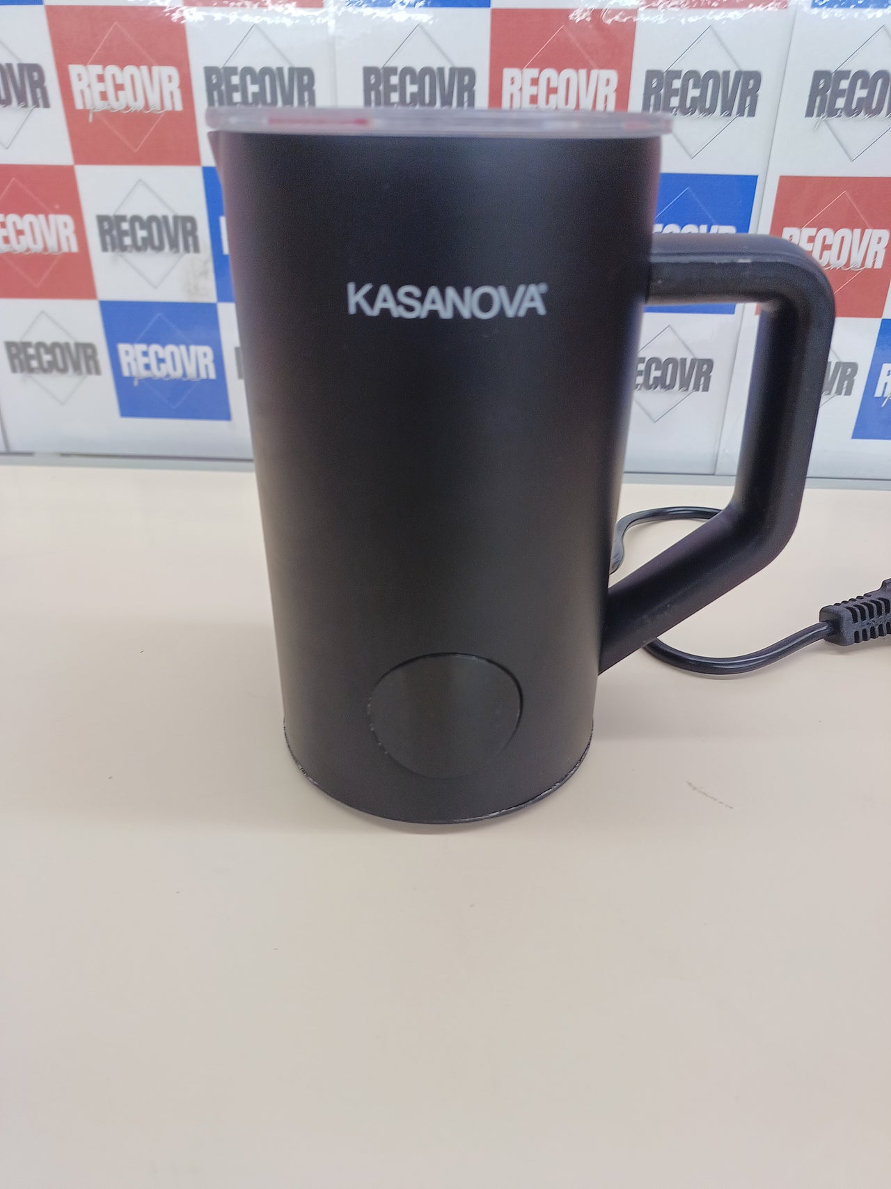 Espumador de Leche eléctrico, 550 WAcero Inoxidable KASANOVA HS009-B