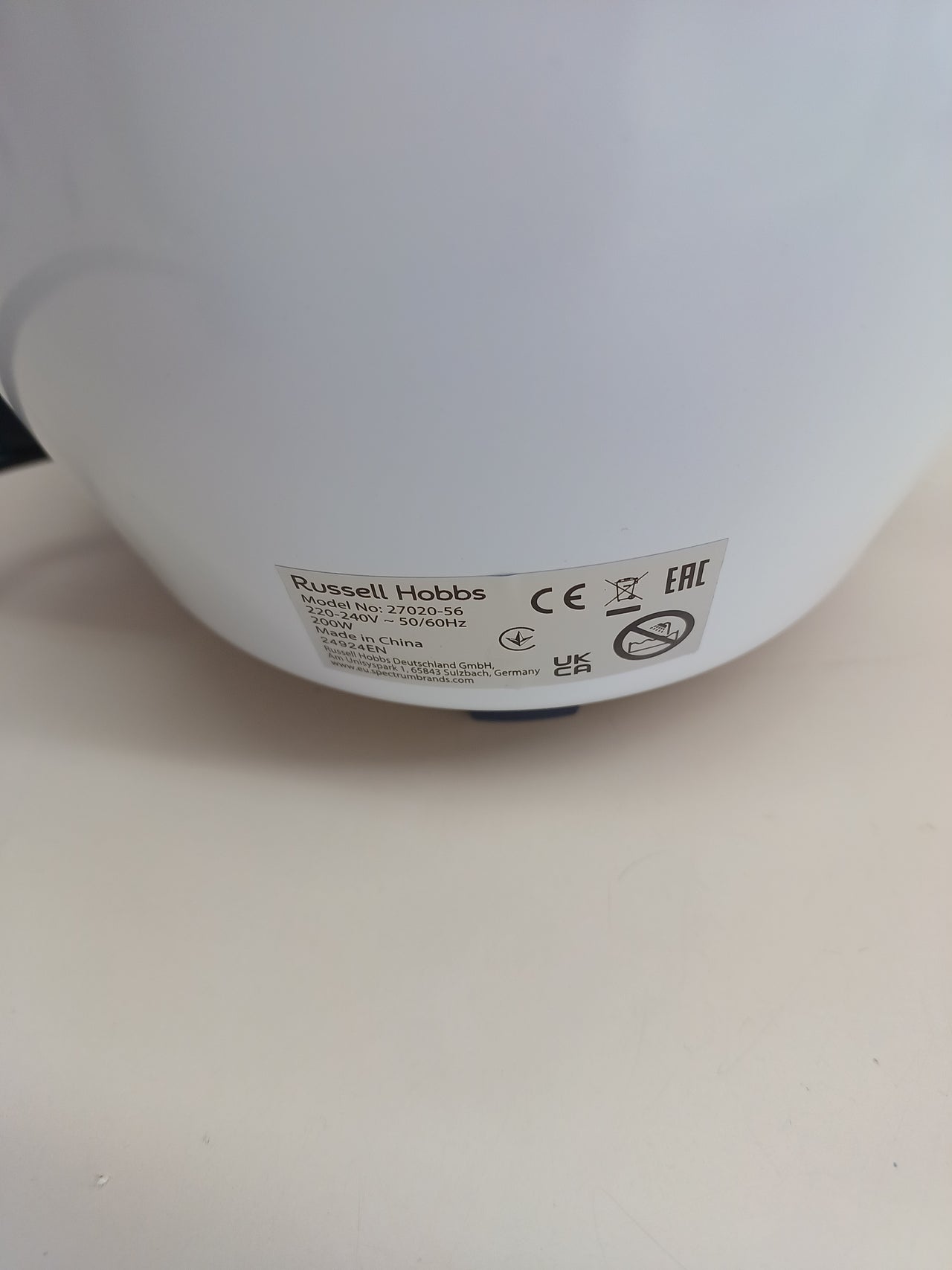 Arrocera pequeña 0,4 L 3 raciones 200 W – Russell Hobbs