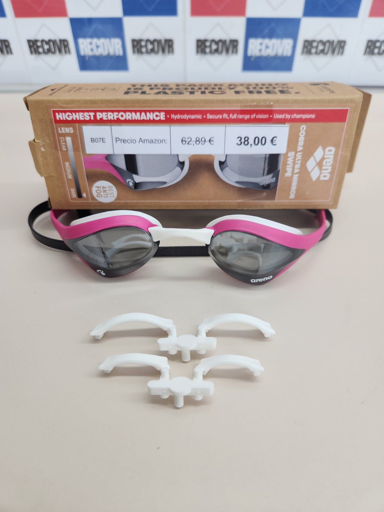 Gafas natación Arena Cobra Ultra Swipe Mirror