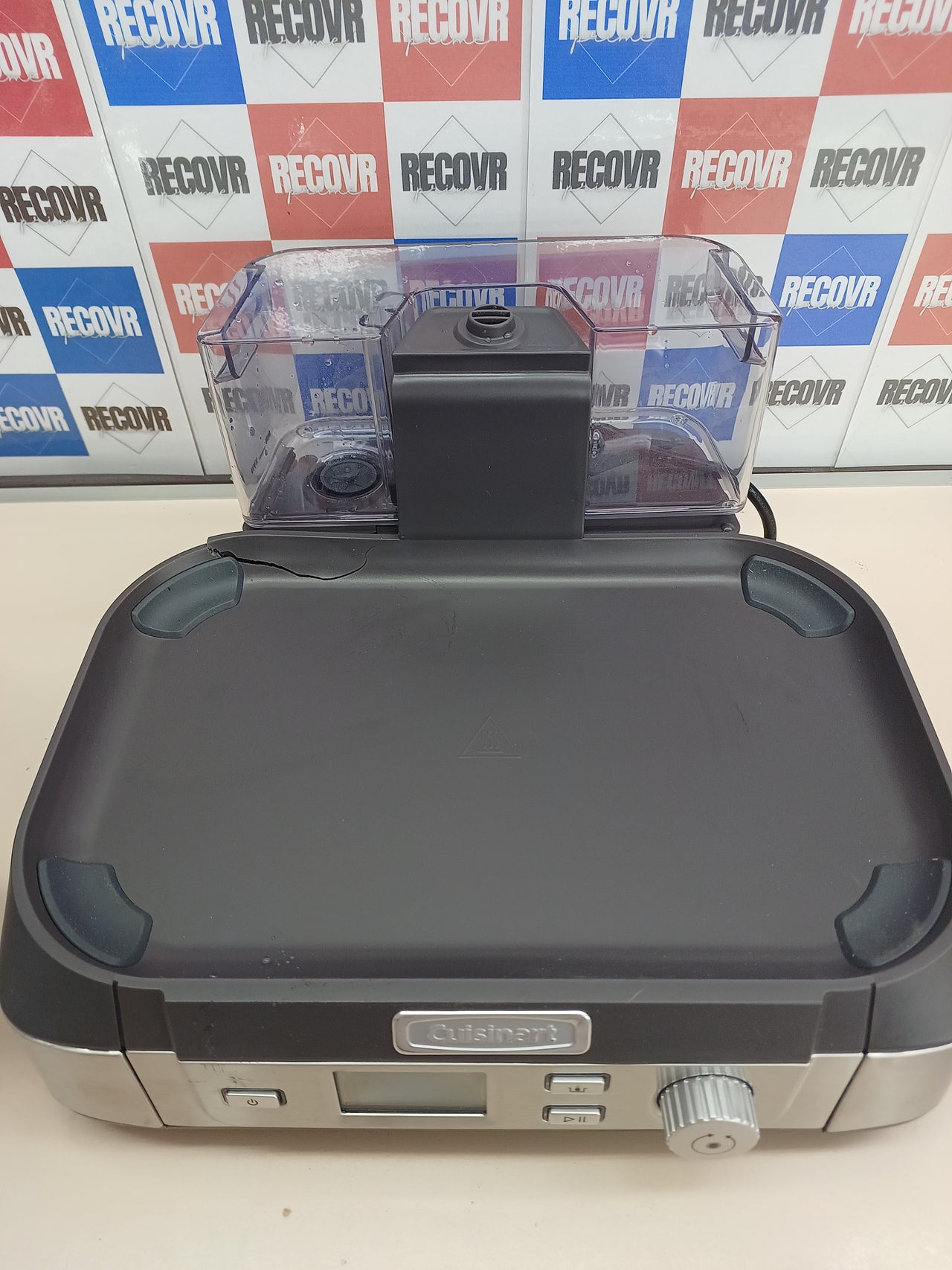 Vaporera de vidrio 1 L digital acero inoxidable Cuisinart