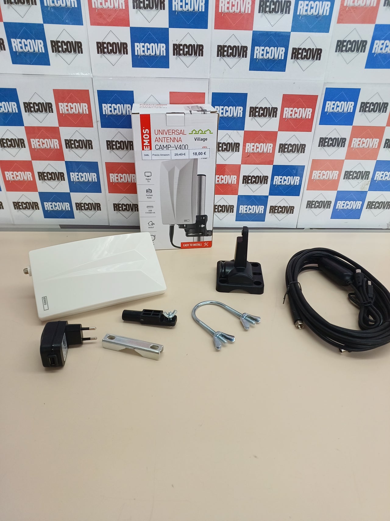 Antena activa universal interior/exterior – EMOS