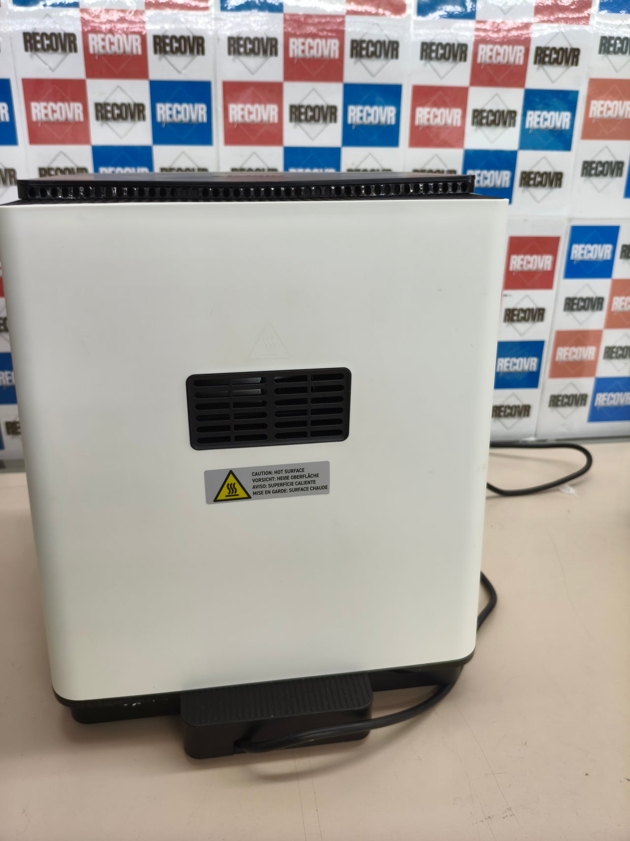 Freidora de aire Cosori Dual Blaze 6,4 L WiFi blanca con doble resistencia