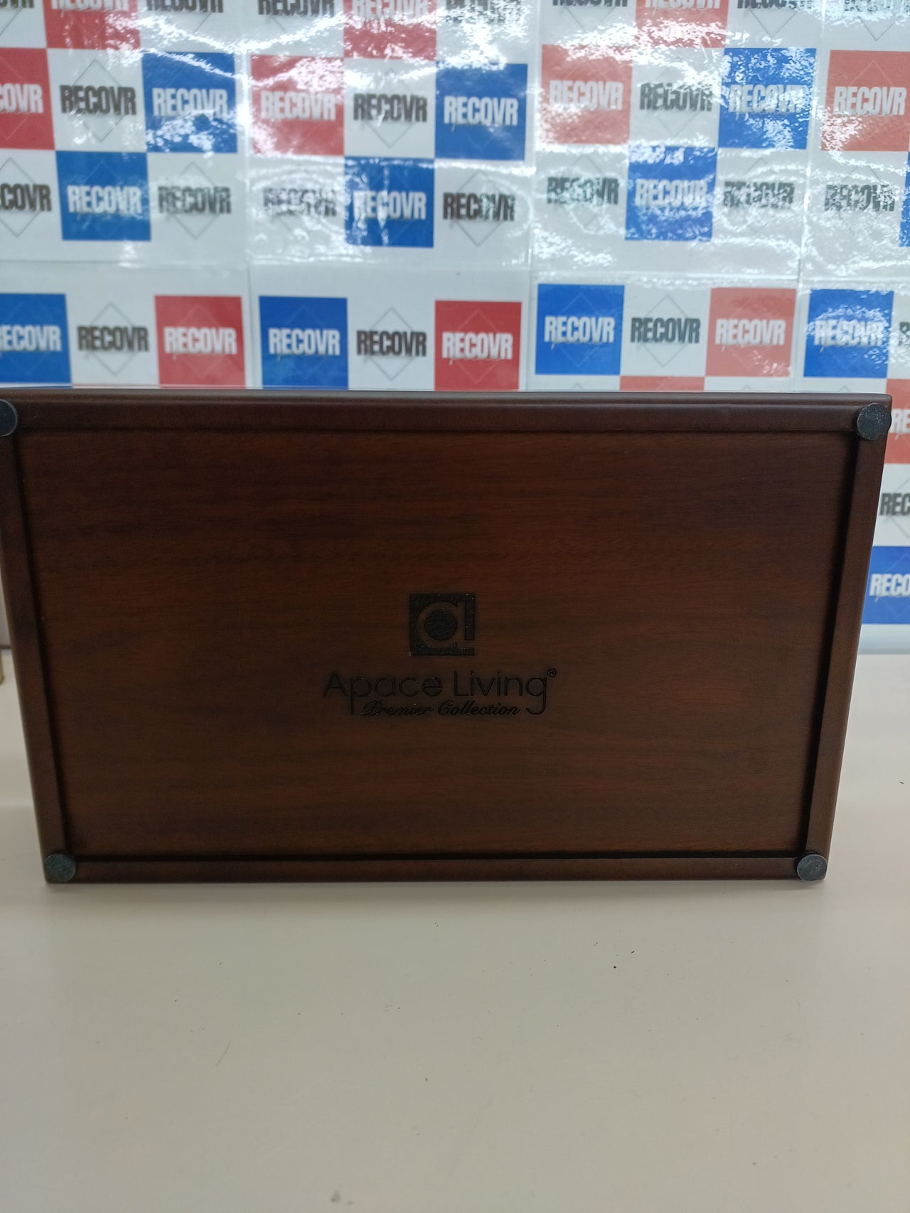 Caja de té de madera Apace Living 8 compartimentos