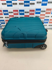 Maleta de cabina underseat Suitline 30 L ABS rígido verde agua con 2 ruedas