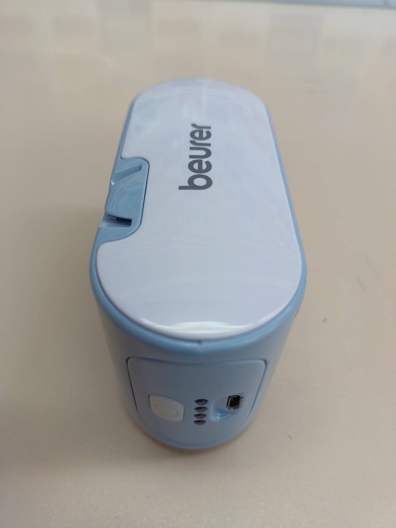 Beurer IH 60 Nebulizador, silencioso y portátil con batería, inhalador con tecnología de aire comprimido del compresor para uso en resfriados, asma y otras enfermedades respiratorias