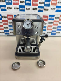 Cafetera espresso manual De’Longhi Classic 15 bares acero inoxidable