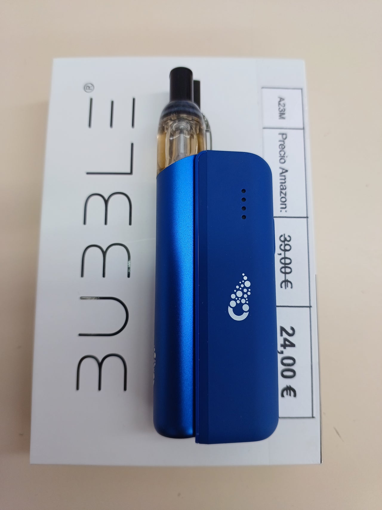 Vaporart Bubble Starter Kit Sigaretta Elettronica BLU LA CONFEZIONE NON CONTIENE LIQUIDI O RICARICHE