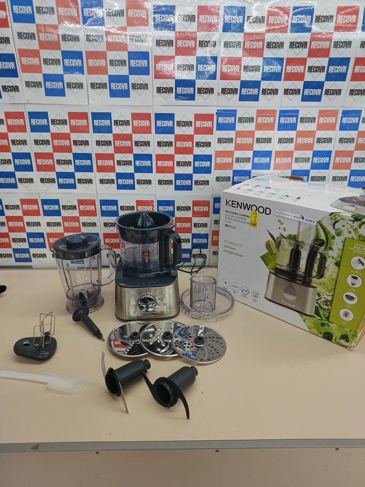 Procesador alimentos 800 W 2,1 L – Kenwood
