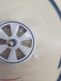 DeLonghi 439 Grati Turbo Rallador de queso eléctrico, 200 W, color blanco y naranja