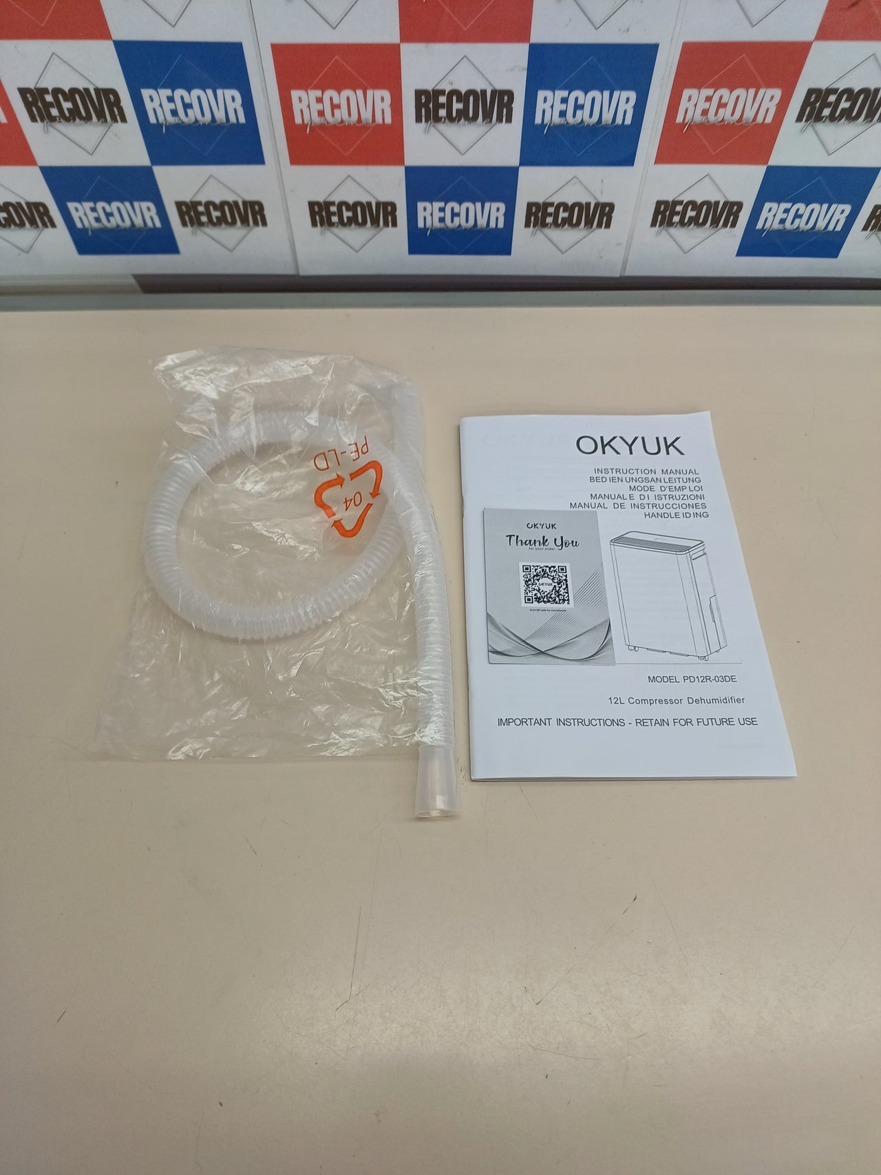 Deshumidificador 12L Digital para Hogar 40m²