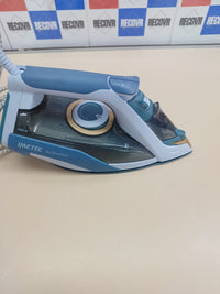 Plancha Vapor, Suela Deslizante Cerámica y Turmalina, Golpe de Vapor de 200 g, Tecnología Antical Zerocalc, Tecnología Eco, 2400 W Imetec Activation.