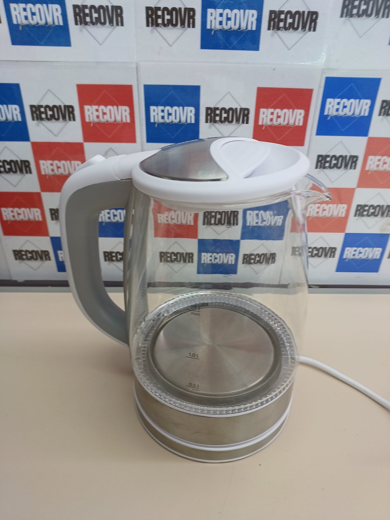 Hervidor 1,7 L 2200 W vidrio borosilicato Cecotec