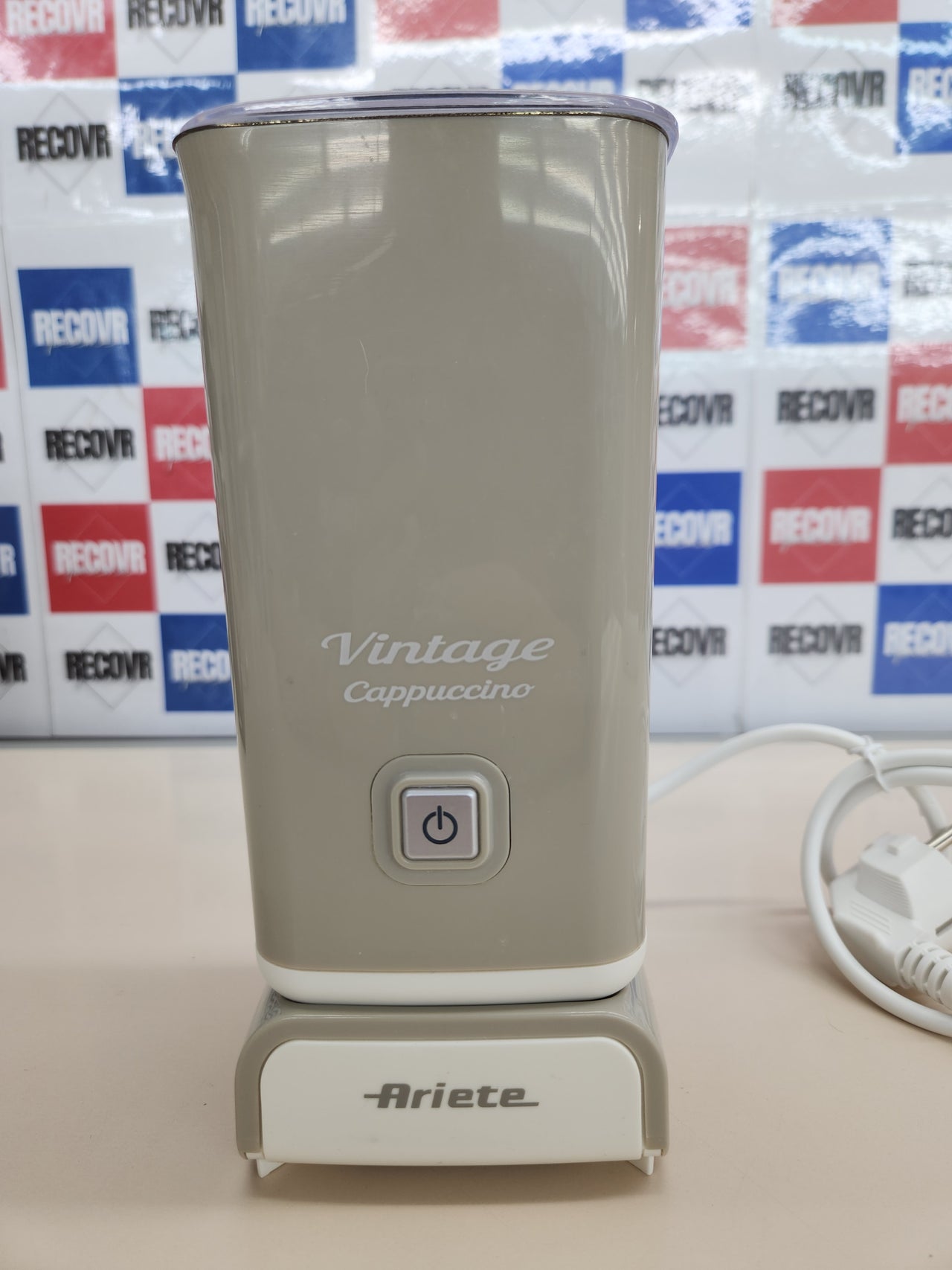 Espumador leche Ariete 500W Vintage beige