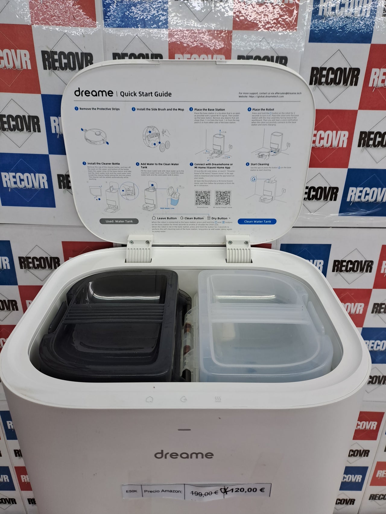 Robot aspirador con autovaciado – Dreame