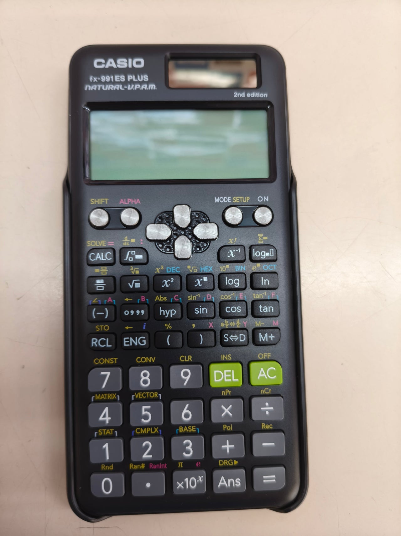 Calculadora científica Casio FX-991ES Plus-2 (negra)