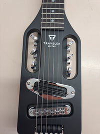 Guitarra eléctrica ultraligera compacta negro mate