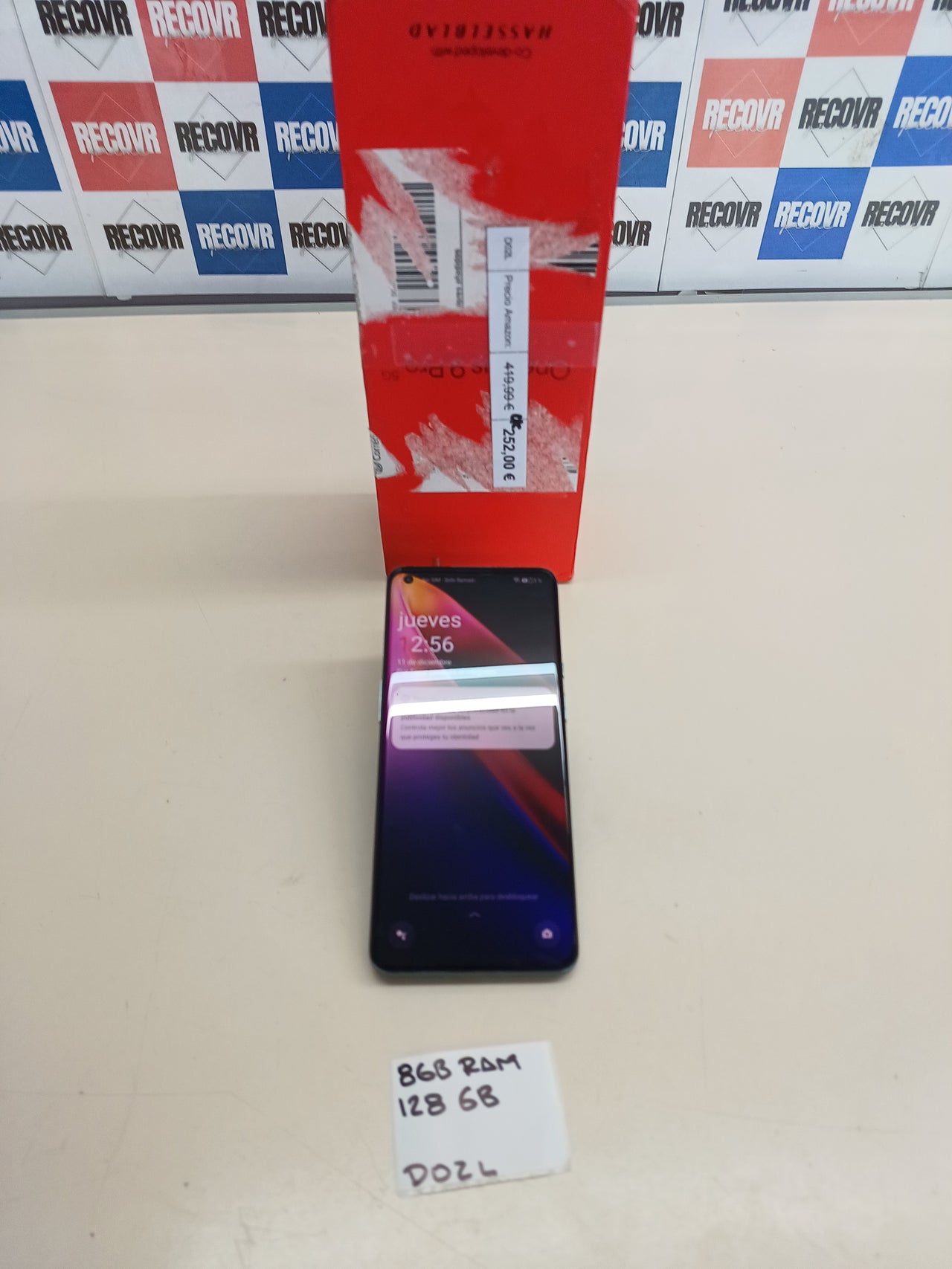 Smartphone 6.7" 120Hz 48 MP cuádruple cámara - OnePlus 9 Pro 5G