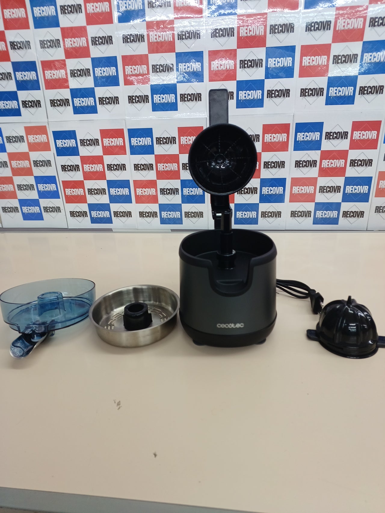 Procesador de alimentos 1000W 2L 2 velocidades Cecotec